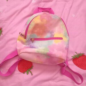 Tie Dye mini backpack